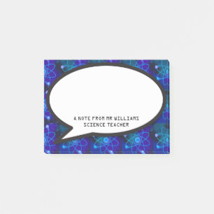 Atomic Structure Speech Bubble Science Post-it Notes