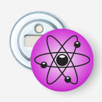 Atomic Symbol on a Pink background