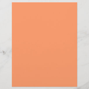 Atomic Tangerine  (solid colour)   Flyer