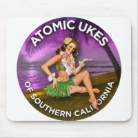 Atomic Ukes Hula Girl