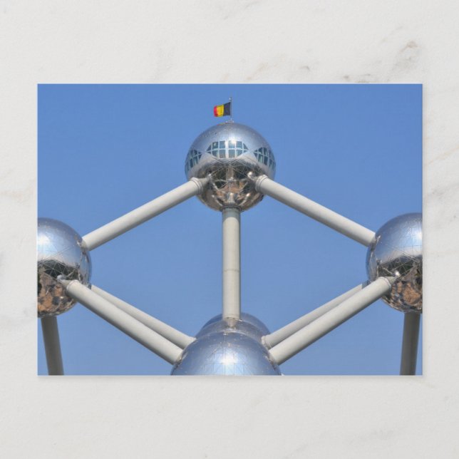Atomium Brussels Travel Postcard (Front)