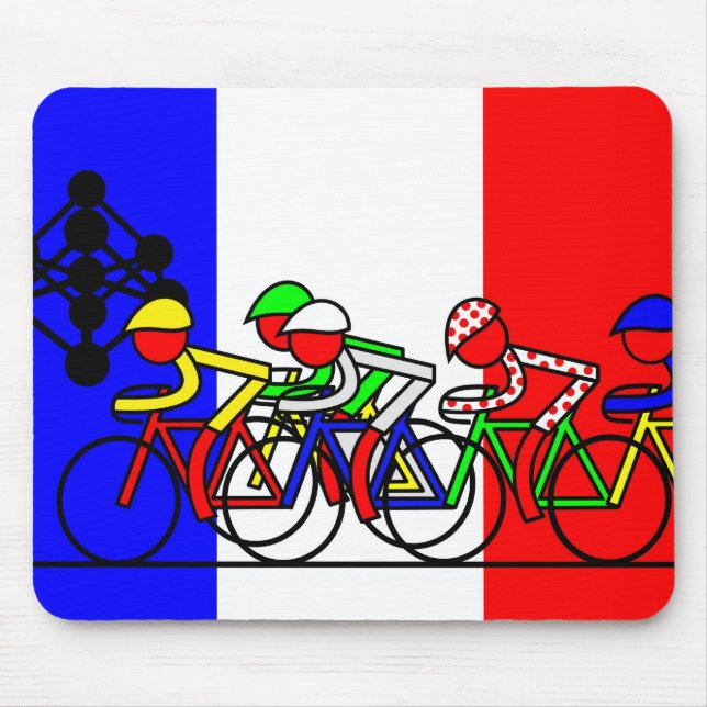 Atomium Bruxelles - Tour de France Mouse Pad (Front)