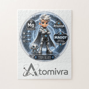 ATOMIVRA Magnesium Character  Jigsaw Puzzle
