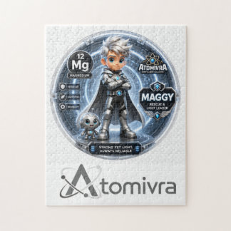 ATOMIVRA Magnesium Character Jigsaw Puzzle