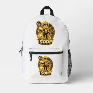 ATOMIVRA Sodium Character Printed Backpack