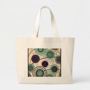 atoms and electrons large tote bag