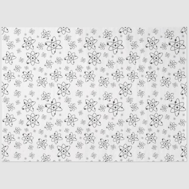 atoms in motion tissue paper (Front)