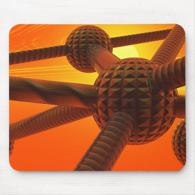 Atoms Mouse Pad (Front)