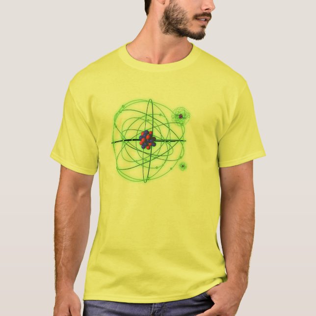 Atoms on a t-shirt (Front)