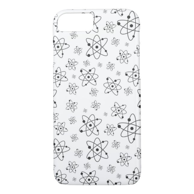 Atoms Science Chemistry Symbol Case-Mate iPhone Case (Back)