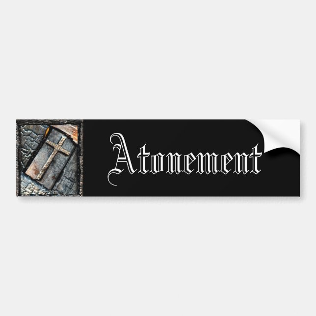 Atonement Bumper Sticker (Front)