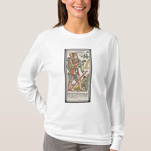 Atonement, tarot card, French T-Shirt (Front)