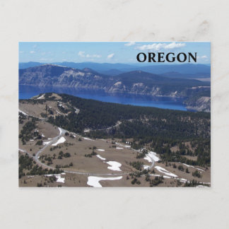 Atop Mt. Scott Postcard