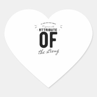 Atribute of the story black heart sticker