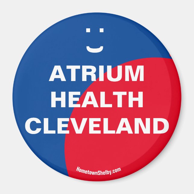 Atrium Health Cleveland Fun Magnet (Front)