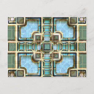 Atrium Pool Postcard