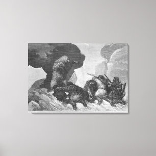 Attack Canvas Print