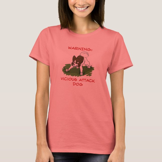 Attack Dog Buffy Women's  Shirts (Front)