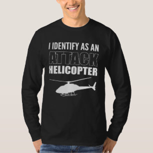 Attack Helicopter Bachelor of Aviation T-Shirt