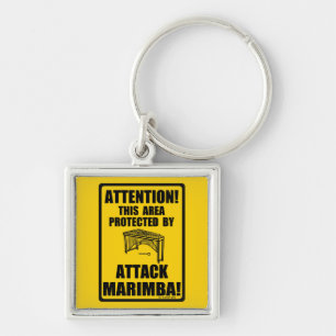 Attack Marimba Key Ring