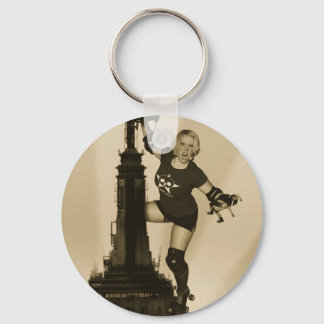 Attack of the 50-Foot Kayzilla Key Ring