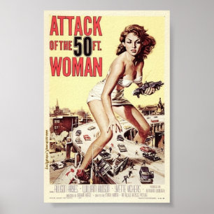 Attack of the 50 Foot Woman (1958) Poster