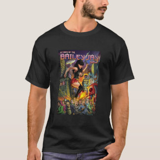 Attack of The Bailey Jay Show Baseball ¾ Sleeve T-Shirt