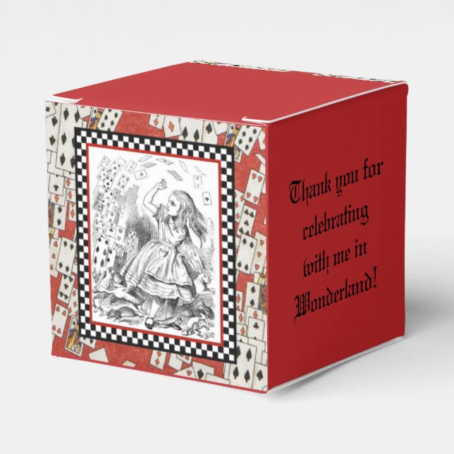 Attack of the Cards 1 Favour Box (Front Side)