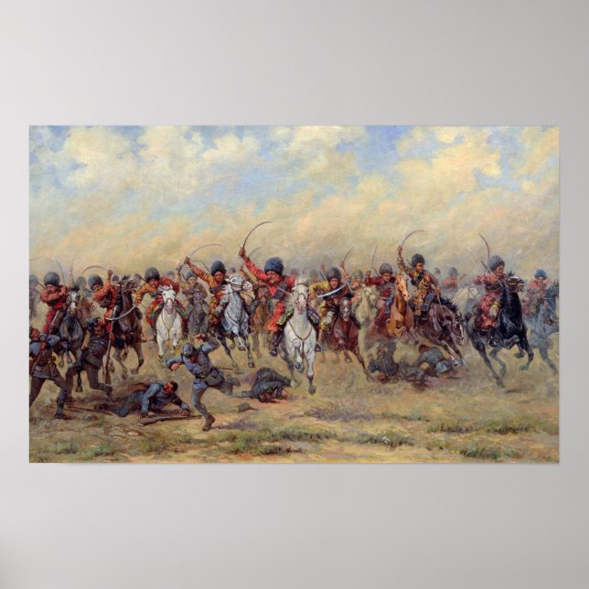 Attack of the 'Savage Division' Poster (Front)