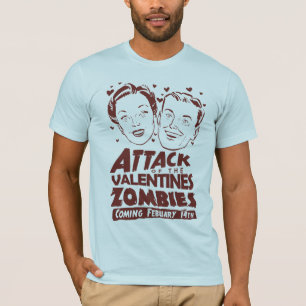 Attack of the Valentines Zombies T-Shirt