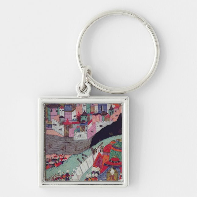 Attack on Belgrade in 1521 Key Ring (Front)
