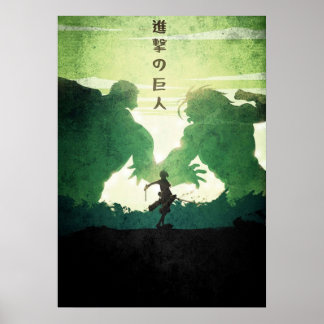 attack on titan design 35 poster