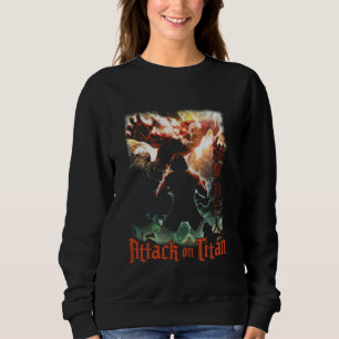 Attack on Titan Season 2 Titan Attack Show Poster Sweatshirt