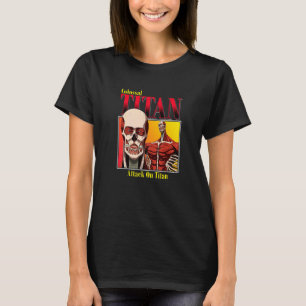 Attack on Titan Season 4 Colossal Titan Gradient  T-Shirt