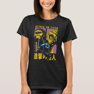 Attack on Titan Season 4 Split Titan Frames T-Shirt