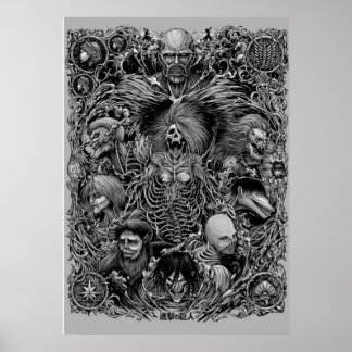 Attack on Titan / shingeki no kyojin Poster