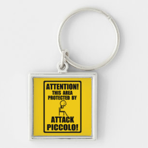 Attack Piccolo Key Ring