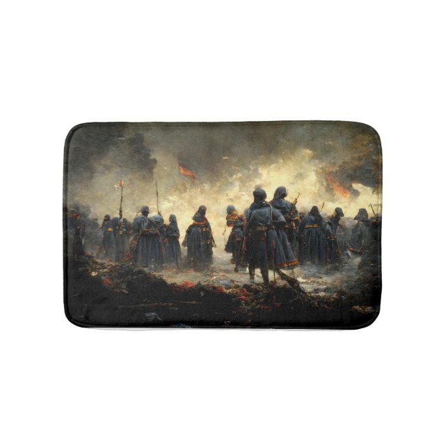 Attack the Place Bath Mat (Front)