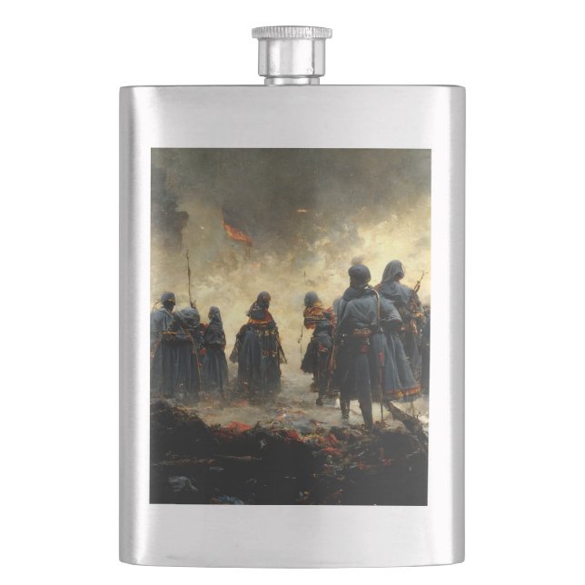 Attack the place hip flask (Front)
