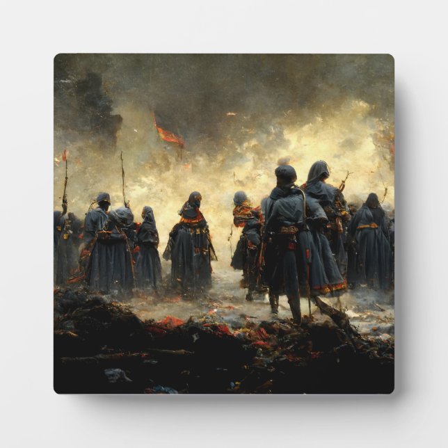 Attack the place plaque (Front)