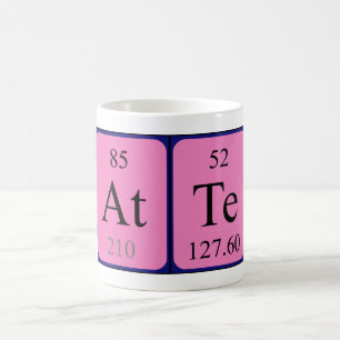 Atte periodic table name mug