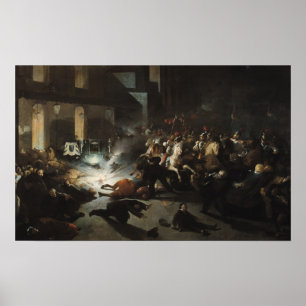 Attempted Assassination of Emperor Napoleon Poster