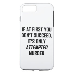 Attempted Murder Case-Mate iPhone Case