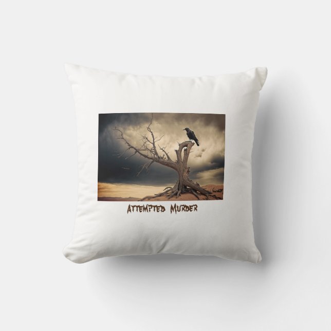 Attempted Murder  Cushion (Front)
