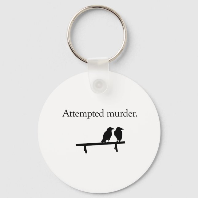Attempted Murder Key Ring (Front)