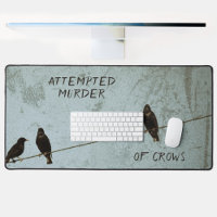 Attempted Murder of Crows Humourous Mystery Lover