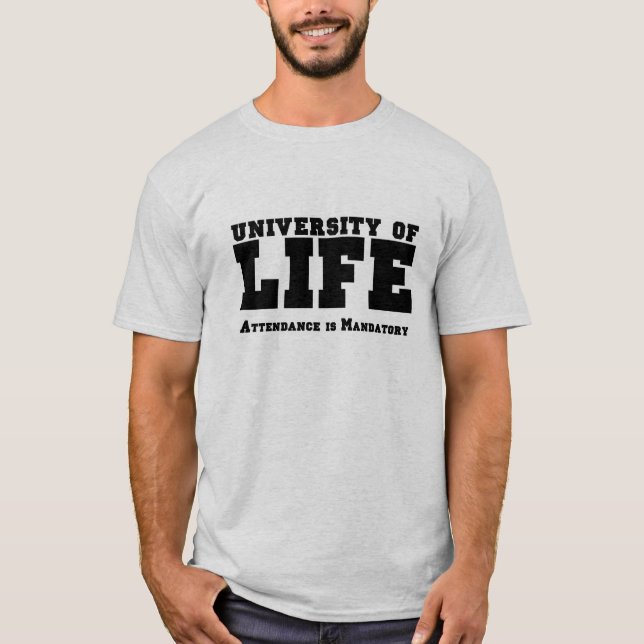 Attend - l grey t-shirt (Front)