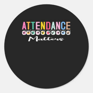 Attendance Sticker