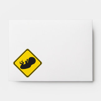 Attention: Baby Ahead! Envelopes