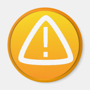 Attention Button Magnet